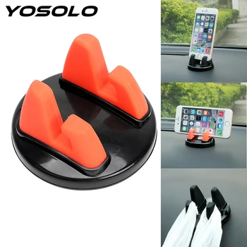 

YOSOLO Mobile Phone Stand Holder Navigation Frame Car Holder 360 Degree Rotation Mount Bracket Glasses Holder Car Accessories