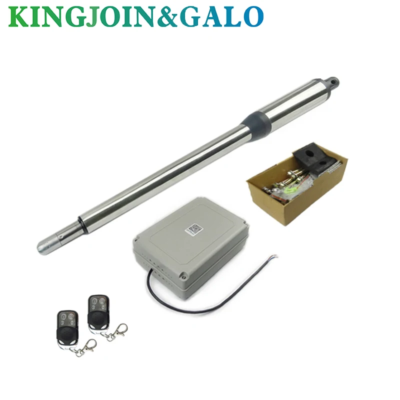 Single piece automatic swing gate opener motors for 300kg gate 2 remote controls Single piece automatic swing gate opener motors for 300kg gate 2 remote controls