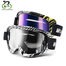 WOLFBIKE ветрозащитные очки для сноубординга, лыжные очки для улицы, пылезащитные очки для снега, мужские и женские очки для мотокросса, очки для горного катания на лыжах