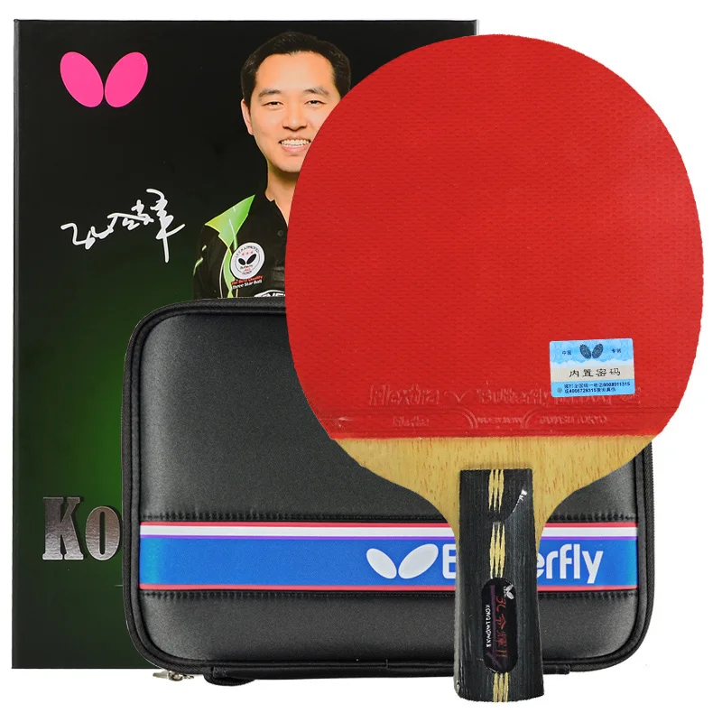 Us 12321 10 Offgenuine Butterfly Kong Ling Hui Table Tennis Racket Ping Pong Racket Raquete Raquete De Ping Pong Carbon Blade In Table Tennis