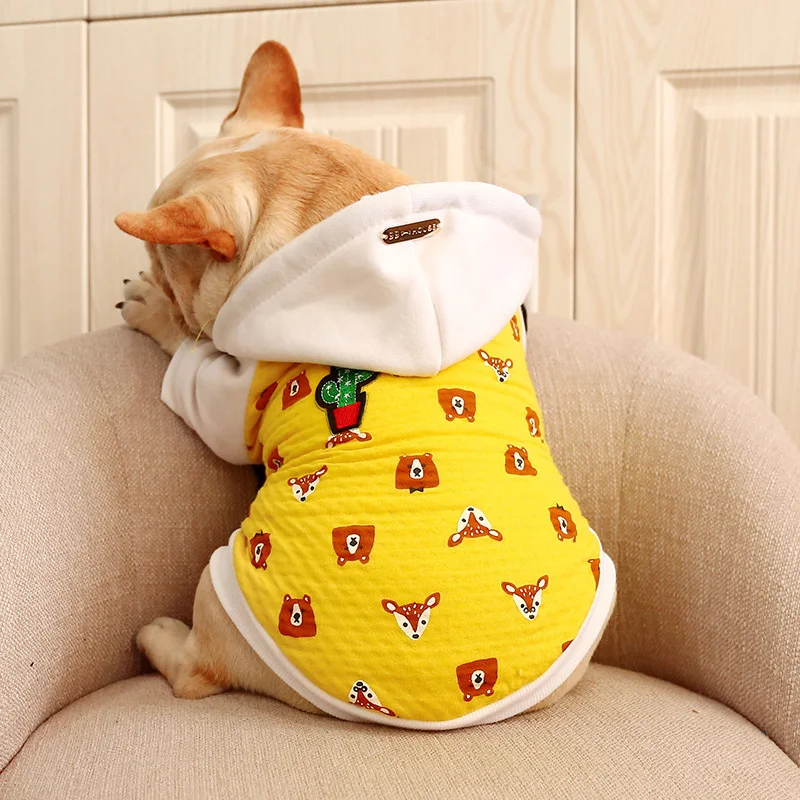 

Fast Shipping Dog Winter Clothes French Bulldog Dog Coat Cartoon Pet Clothes Abrigo Perro Ropa Perro Abrigo Perro Pet Products