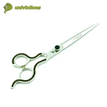 7," Алмазные профессиональные кусачки для маникюра, ножницы для собак, ножницы для ухода за собакой, пинцет для животных, несессер, лошадь, для стрижки кошек