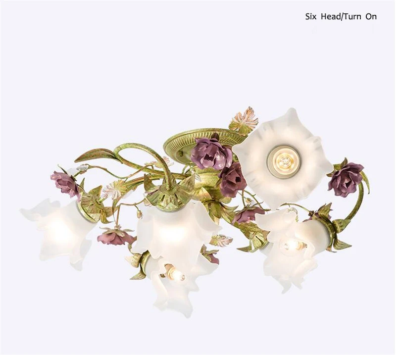 Flower ceiling lamp (21)