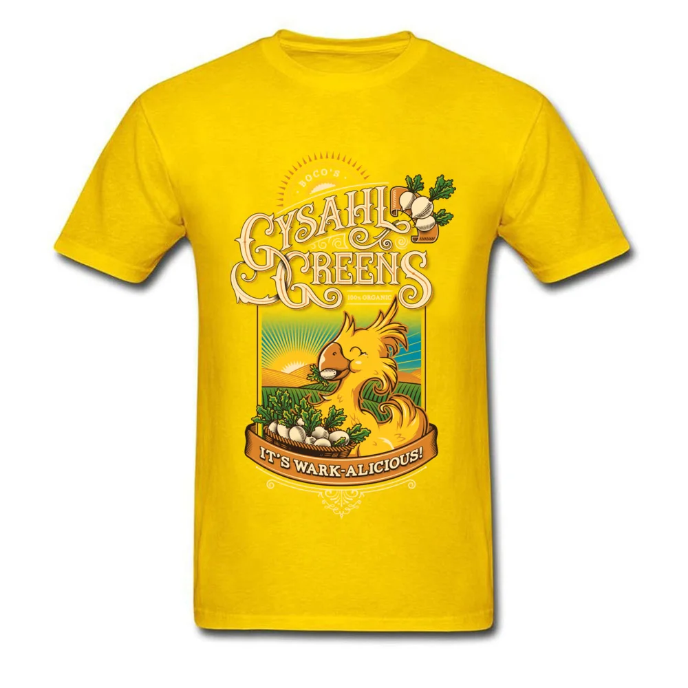 Young Funny Printed On Tees Round Neck NEW YEAR DAY Pure Cotton T-Shirt Cool Short Sleeve Wark alicious Tops T Shirt Wark alicious yellow