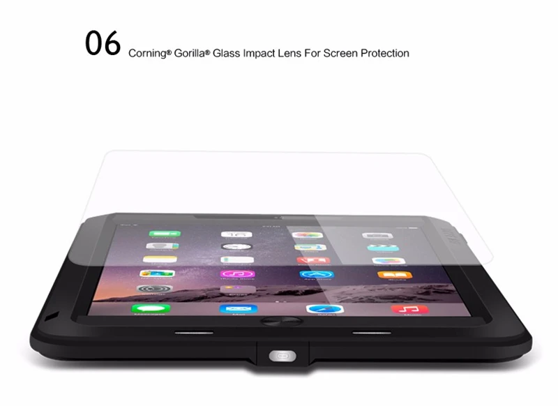 Aluminum Shockproof Case For iPad Air 2 (6)