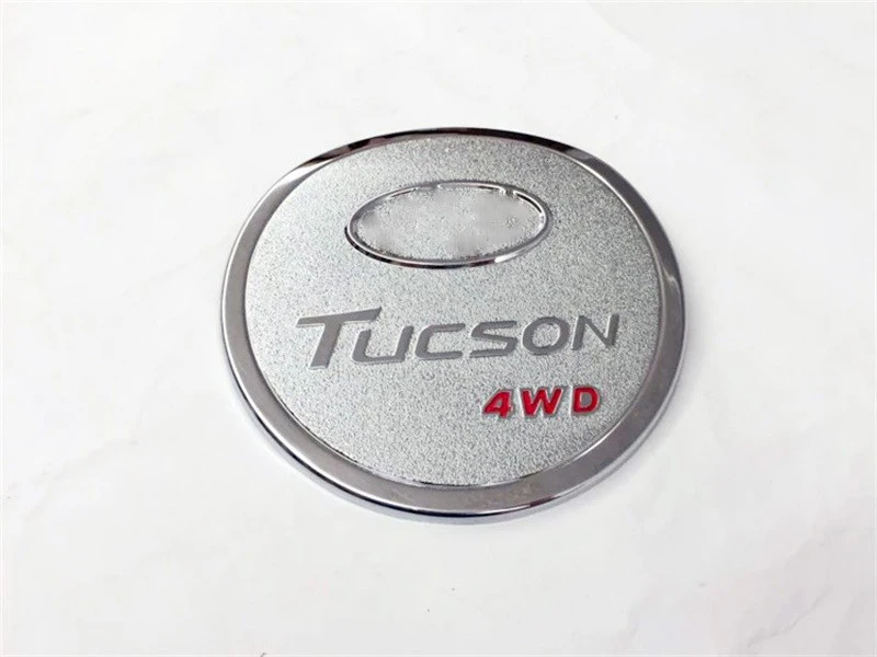 ABS Chrome Tank Cover Fuel Gas Oil Tank Cap For Hyundai Tucson 2015
