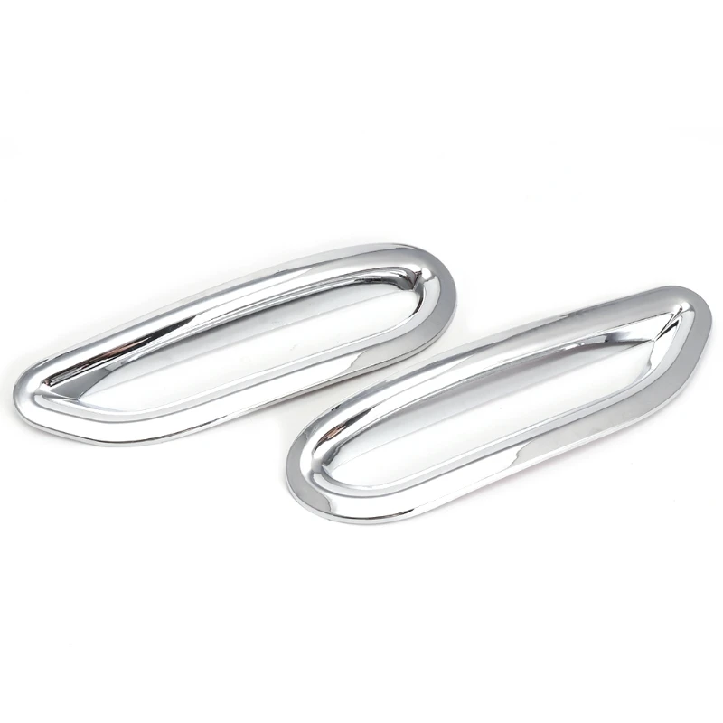 1 пара задняя крышка из АБС пластика для Nissan Qashqai J11 2014 2016|abs chrome|for nissan qashqailight trim |