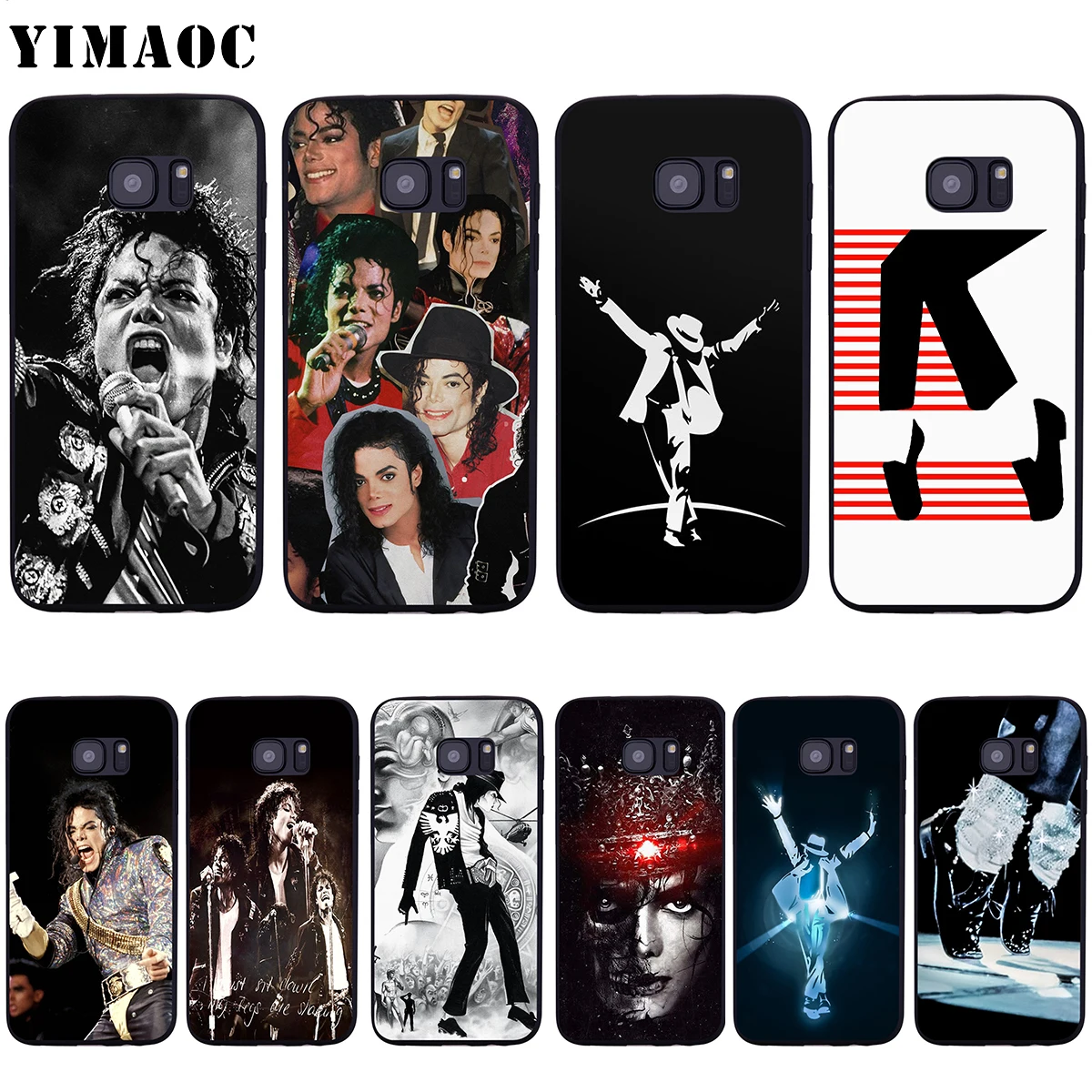 YIMAOC Майкл Джексон король поп чехол для Samsung Galaxy A7 A8 A9 A10 A20 A30 A40 A50 A70 M10 M20 M30 S10e J6