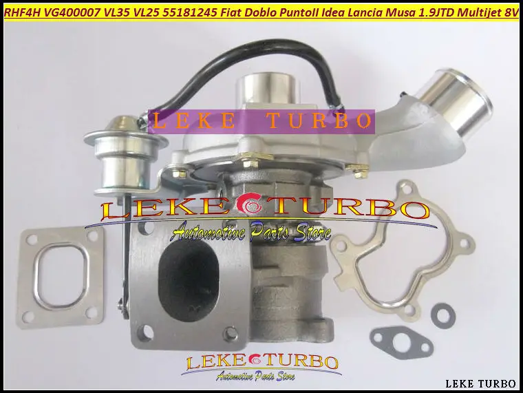RHF4H VL35 VL25 VG400007 55181245 71783881 Turbo Turbocharger For FIAT Doblo Punto II Idea Lancia Musa 1.9 JTD 1.9L Multijet 8V 1.9TD 74KW (2)