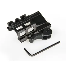 PPT Тактический 4 быстро отделяемой направляющей отсоединения угольное крепления основания 22 мм железнодорожное соединение аксессуары для горной охоты GZ22-0223