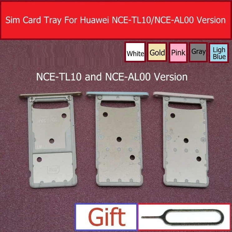 Слот для sim-карты и держатель Micro SD карты адаптер Huawei Enjoy 6 NCE-AL10 NEC-TL10/AL00 память