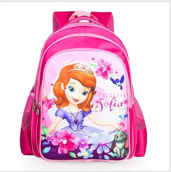 

New Girls School Bags Princess SOFIA Schoolbags Children Backpack kids Cartoon Primary Bookbag Kids Lovely Mochila Infantil