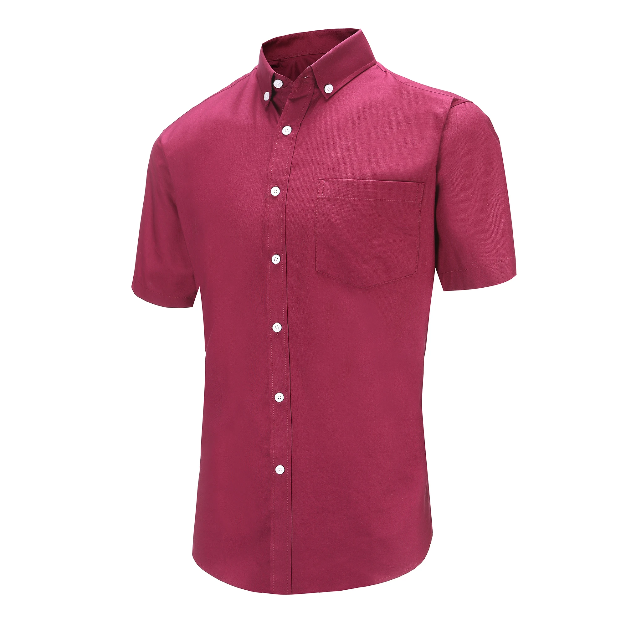JeeToo летние мужские рубашки Slim Fit хлопок короткий рукав chemise homme повседневные Большие размеры 3XL Camisa Social Fashion