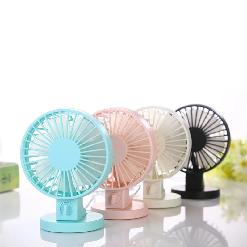 Adoolla Double Motor Mini USB Noiseless Electrical Fan portable Samll