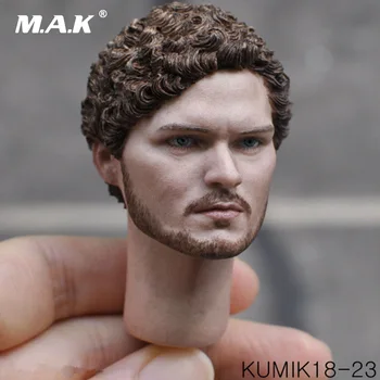

1:6 Scale Male Head Sculpt KUMIK18-23 Head Carved Model Toys for 12'' Action Figure Doll Body Accessory