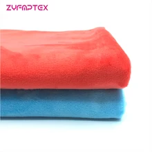 ZYFMPTEX 150x50 см красный синий цвета плюшевая ткань для шитья Tissus Telas в стиле пэчворк метр Тильда игрушки ткань подушки постельные принадлежности материал