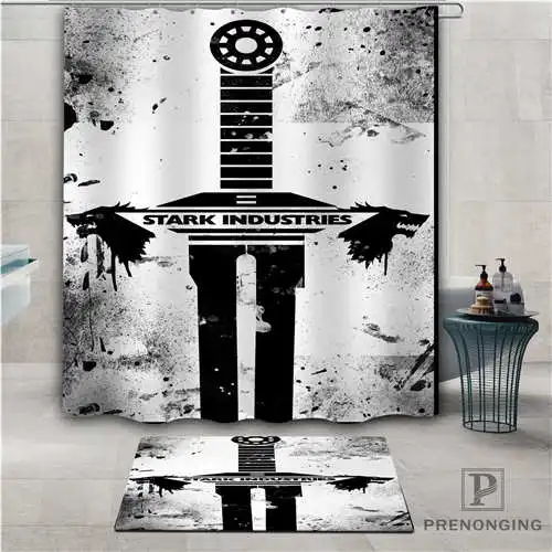 

Custom game of thrones (1) Waterproof Shower Curtain Doormat Home Bath Bathroom Polyester Fabric Multi Sizes#2019-01-12-219