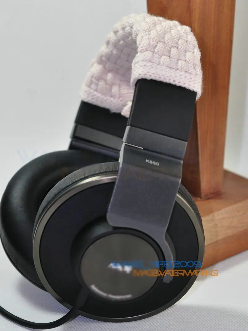 ExtraFine шерсть оголовье верхняя подушка в форме головы накладки для AKG K550 K551 K553 наушники