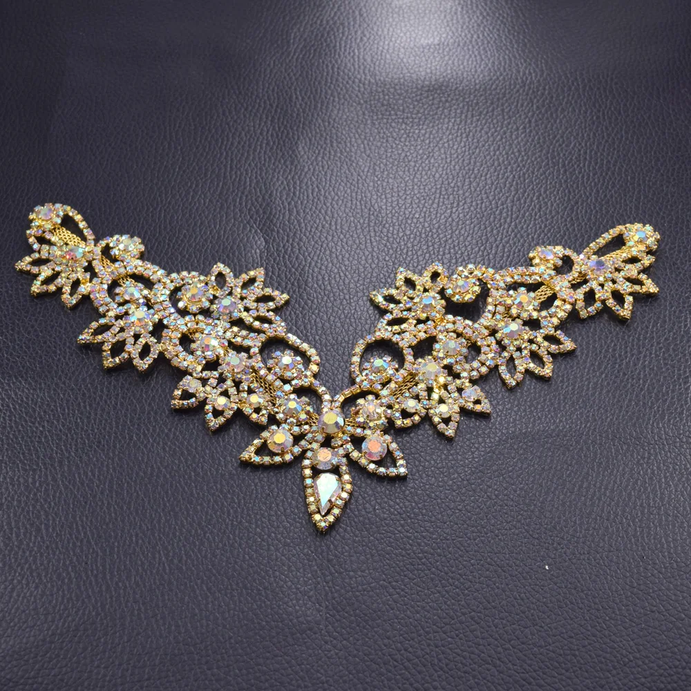 Rhinestone Neckline HD-1648 (7)
