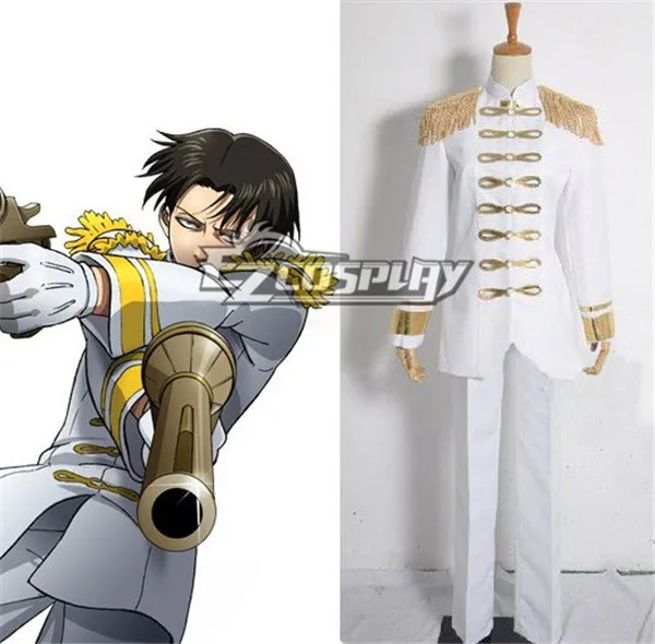 

Униформа армейская «атака на Титанов», белая униформа в стиле милитари, косплей, E001