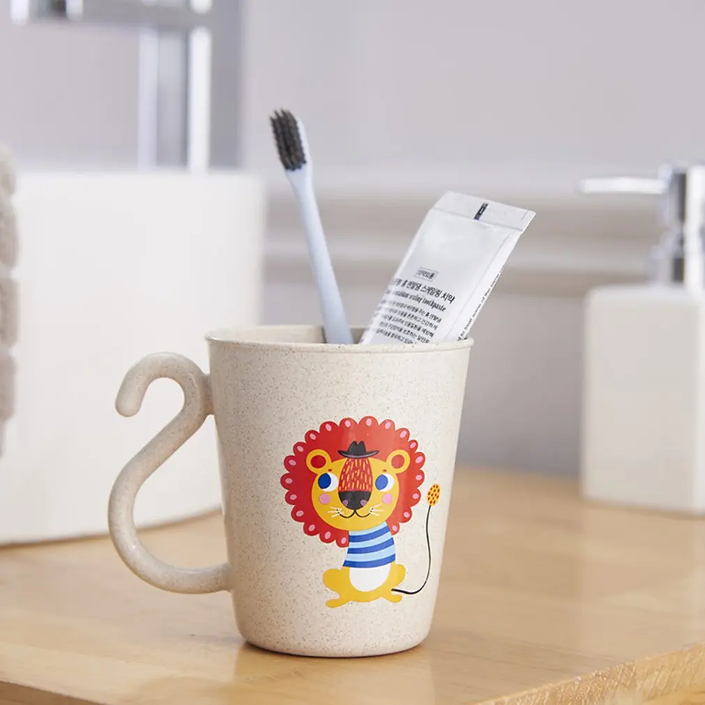 

Baby Cartoon Tooth Brush Cups Wash Cups Water Cups For Children 2018 Kids Learn Drink Feeding Bottles Mouthwash Health Nursing