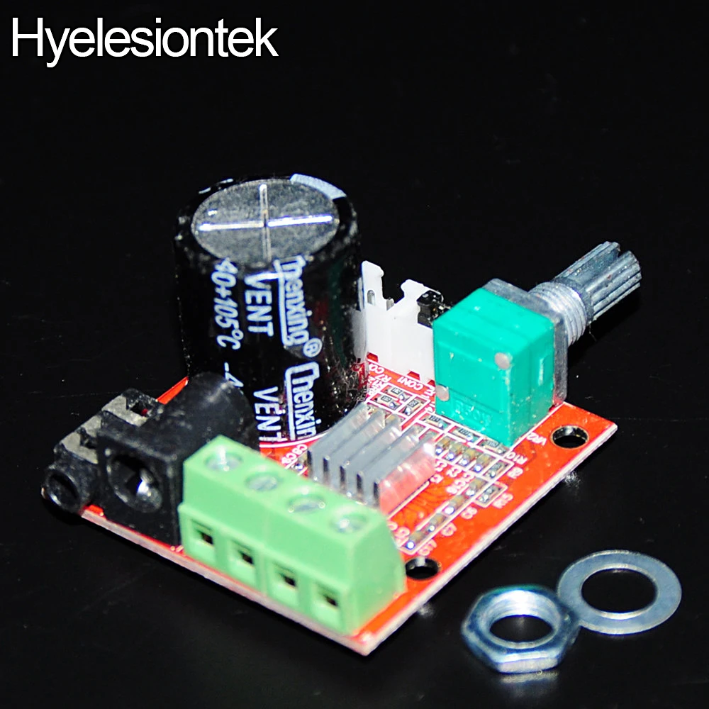 Audio Stereo Amplifier PAM8610 10W+10W Mini Hi-Fi DIY KIT 12V Board 2x10W Dual Channel Ardui Electronica Automotivo Amplificador (3)