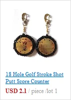 10 шт гольф клуб круглая наклейка ударные этикетки целевой стикер драйвер накопителя на ленте железо милые, в крапинку тестовая бумага
