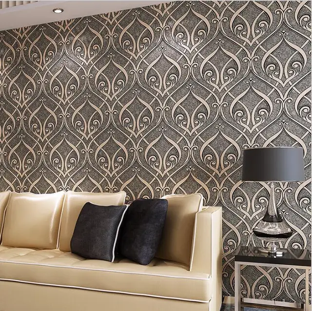 Creative patterns Textures Wallpaper For Wall Embossed Flocking ... Creative patterns Textures Wallpaper For Wall Embossed Flocking ...