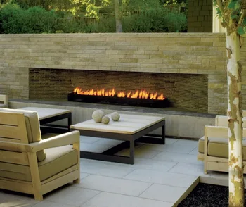 

on sale 62 inch chineneas with inteligentes ethanol burner outside fireplace
