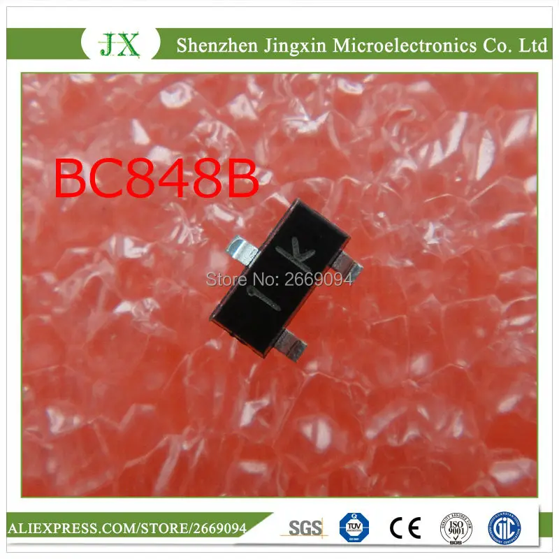 

100PCS BC848B SOT23 BC848 SOT SMD SOT-23 1K new transistor free shipping