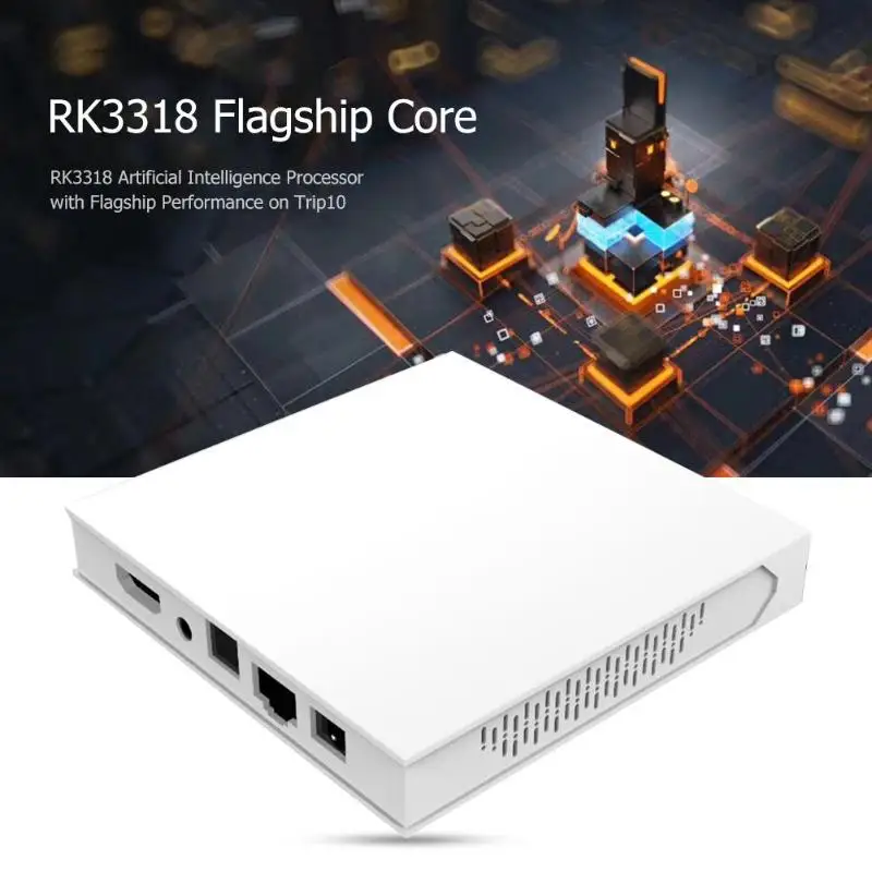 

Trip 10 TV Box Prefix Digital Set-top Box 4G+32G/4G+64G Android 9.0 RK3318 Quad-Core WIFI BT 4.0 Set Top Box