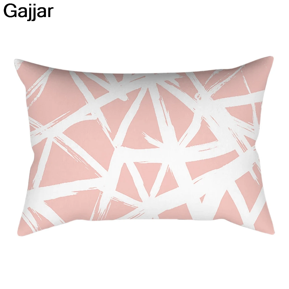 

Gajjar Pillow Case Square Pillowcase Home Decoratio Rose Gold Pink Cushion Cover nordic decoration home almofadas para 1.oct.23