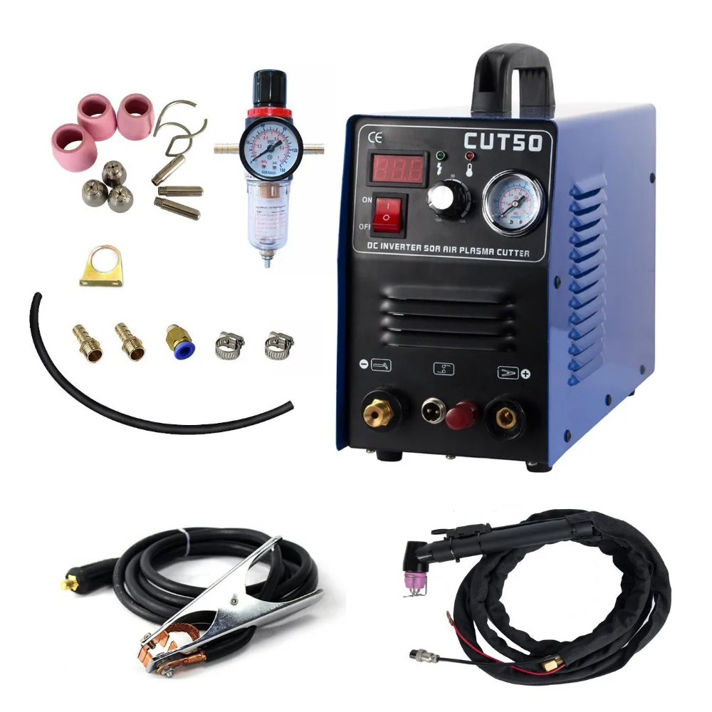 

CUT 50 Plasma Cutter Pilot Arc 50A CNC Plasma Cutter 220V Cutting