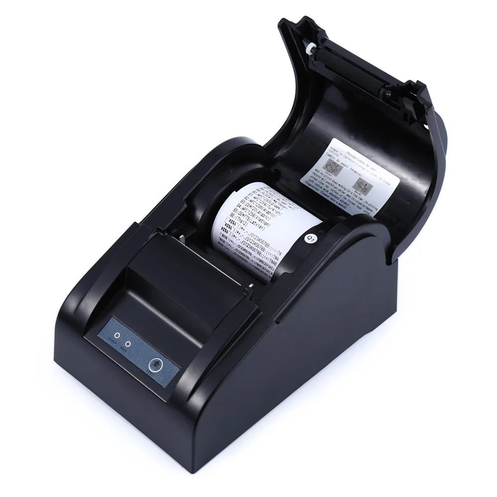 Zjiang ZJ-5890T drukarka termiczna 58mm 90 mm/S USB drukarka paragonowa obsługuje ESC POS termiczna linia bezpośrednia przenośna drukarka Zjiang ZJ-5890T drukarka termiczna 58mm 90 mm/S USB drukarka paragonowa obsługuje ESC POS termiczna linia bezpośrednia przenośna drukarka