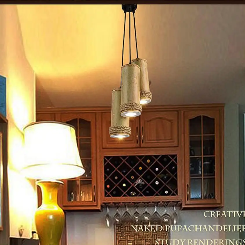 Retro Creative Bamboo Chandelier Antique Style Chandeliers Light Chandelier Antique Style Chandeliers