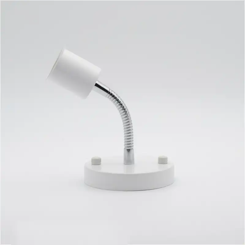 universal flexible e27 soporte portalamparas techo resistente a altas temperaturas montado en la pared bombilla giratoria porta lamparas