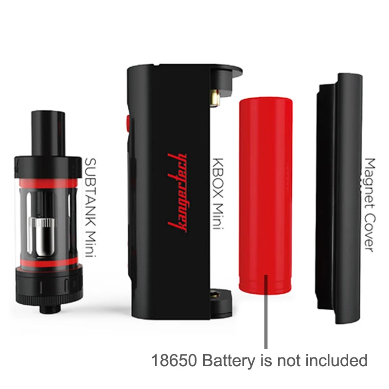 Стартовый набор KangerTech TOPBOX Mini TC OLED 75 Вт с баком атомайзера 4 мл 0 5 Ом белая катушка