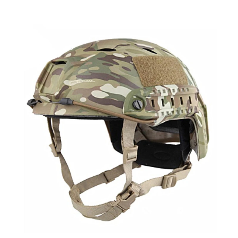 Спортивные шлемы военный EM быстрый для прыжков с парашютом Камуфляжный Регулируемый защитный Шлем BJ ТИП для страйкбольная перестрелка Охота