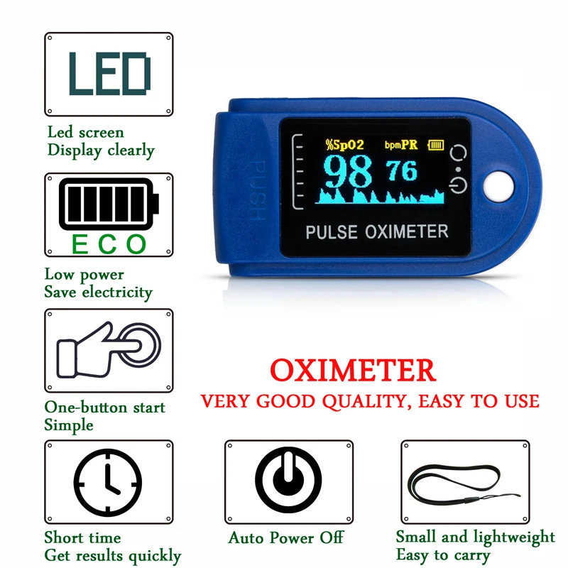 Оксиметр De Dedo Пульсоксиметр кислорода в крови saturrometro монитор SPO2 PR Пульсоксиметр де Pulso Портативный Pulsioximetro