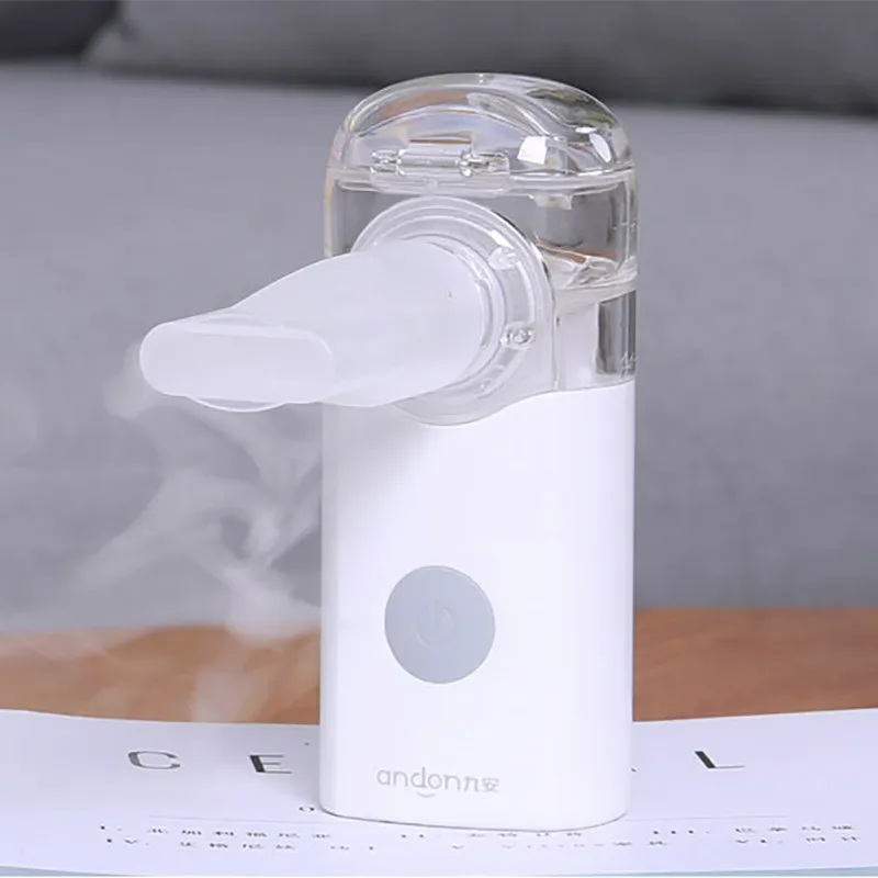  Xiaomi Andon Nebulizer Mini Portable Silent Atomizer Handheld 0.2ml/min Rate Asthma Respirator Humi
