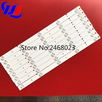 

8 PCS 5LED 400mm LED strip for NS-40D420NA16 SVH390A06 Samsung 2013CHI400 3328N1 05 screen HD390DH-E01