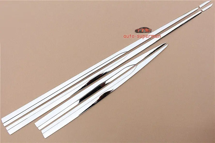 6 шт. S/Сталь корпус боковой двери литье Накладка Chrome для LEXUS RX350 450 2016|side molding|trim