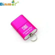 Красивые Gitf Новинка; Лидер продаж розовые Скорость USB 2,0 Micro SD TF T-flash карта памяти для устройства чтения sd-карт по оптовой цене Dec18