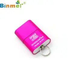 Красивые GITF Новинка; Лидер продаж розовый высокое Скорость USB 2.0 Micro SD TF T-Flash чтения карт памяти адаптера Оптовая цена dec18