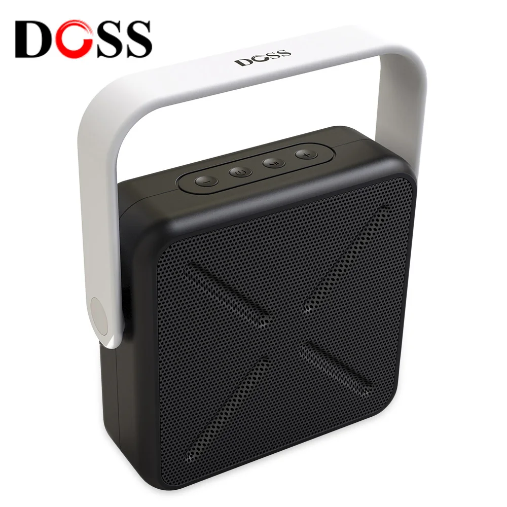 DOSS портативные уличные колонки Беспроводная Bluetooth колонка уличная 6 Вт стерео