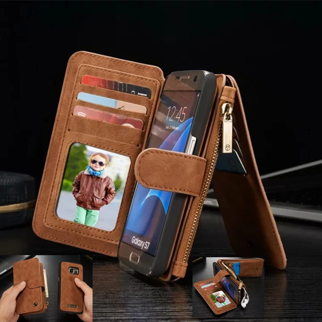 Aliexpress.com : Buy CaseMe Luxury Retro Leather Wallet