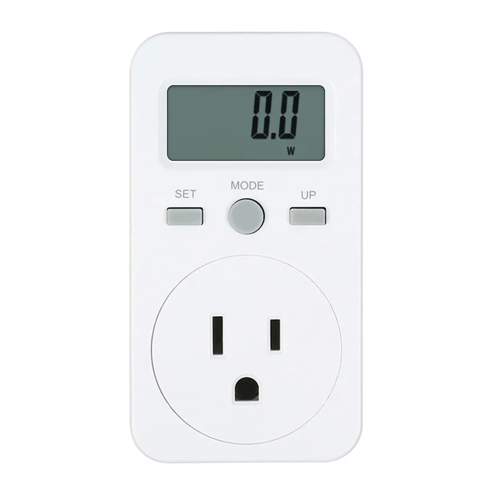 

Plug-in Digital Wattmeter LCD Display Power Meter Electricity Usage Socket Electric Consumption Monitor