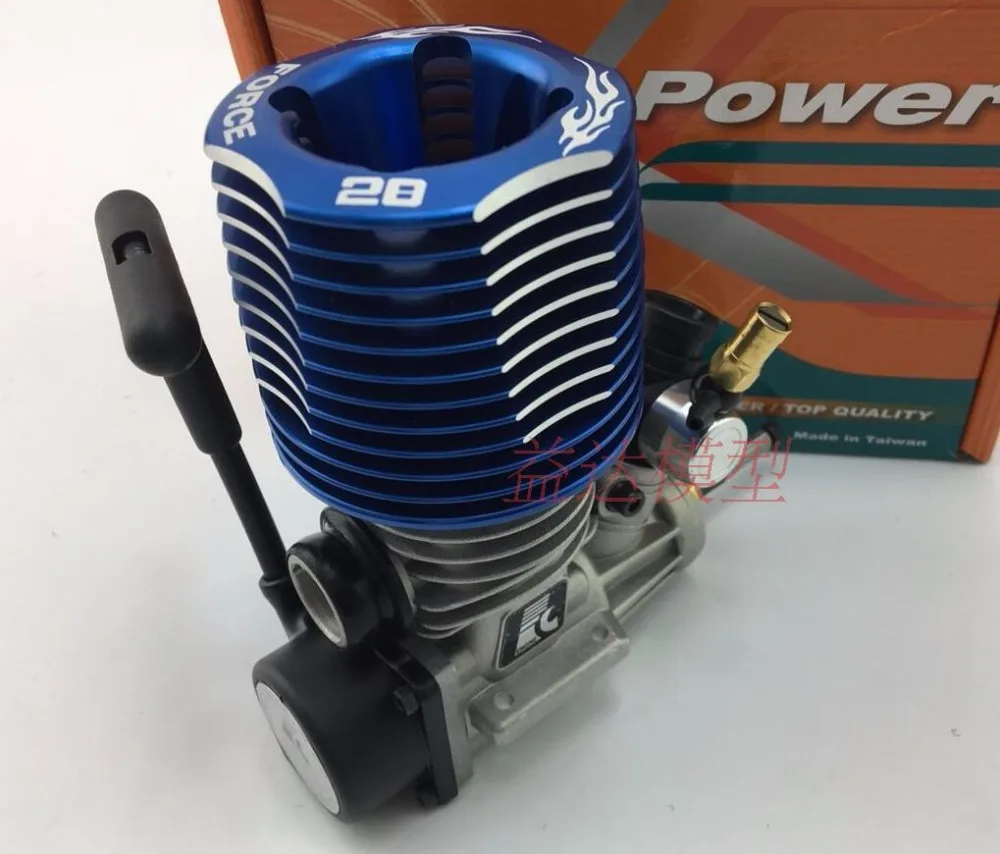 RC Nitro GO FC синий двигатель 4.6cc мотор + клатч колокольчик башмак весенний комплект
