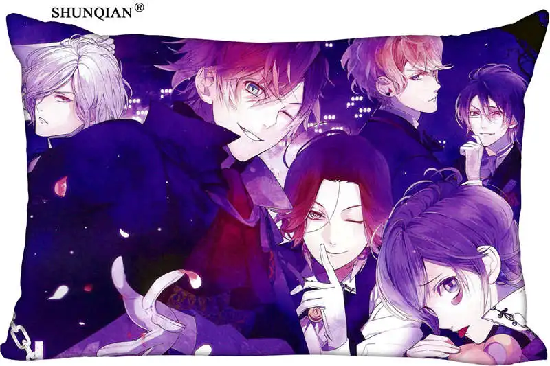 DIABOLIK LOVERS прямоугольник наволочки для подушек горячая Распродажа Лучший хорошая