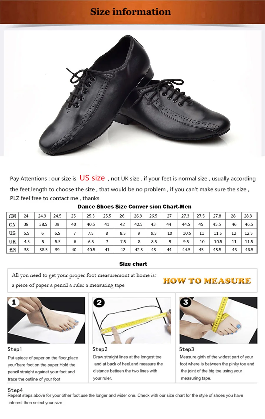 Ladingwu/Мужская танцевальная обувь из натуральной кожи, мужская обувь для бальных танцев, мягкая подошва, обувь для латинских танцев, низкий каблук 2,5/4c